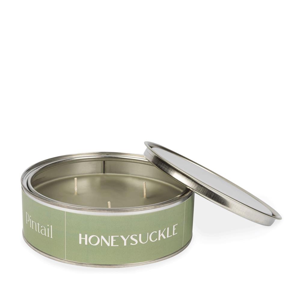 Pintail Candles Honeysuckle Triple Wick Tin Candle £15.29